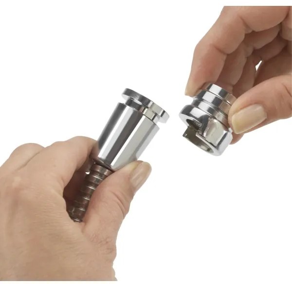 WENKO 22866100 - Zuhany UNIVERSAL 170x6,5 cm fényes króm/ezüst/szürke