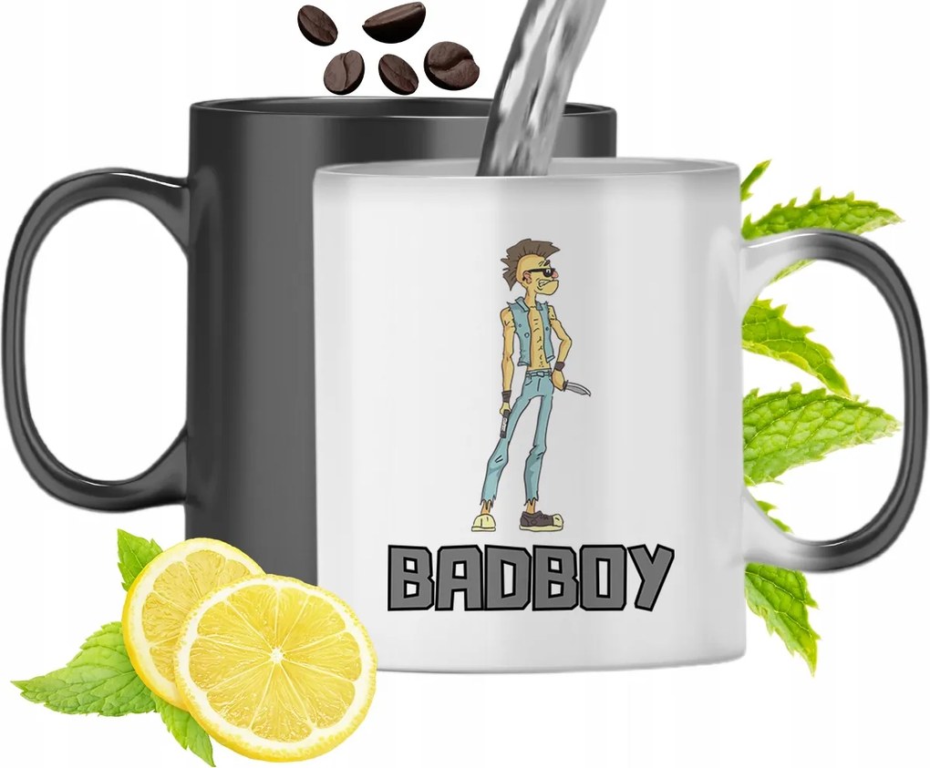 Mágikus Bögre Fiúnak Színváltós, fényképes nyomattal