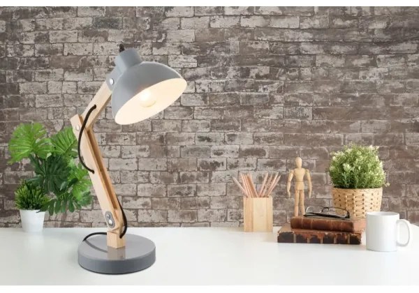 Globo 21503 - Asztali lámpa TONGARIRO 1xE27/40W/230V