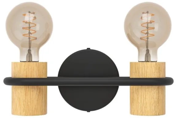 Eglo 43542 - Fali lámpa CHIEVELEY 2xE27/40W/230V