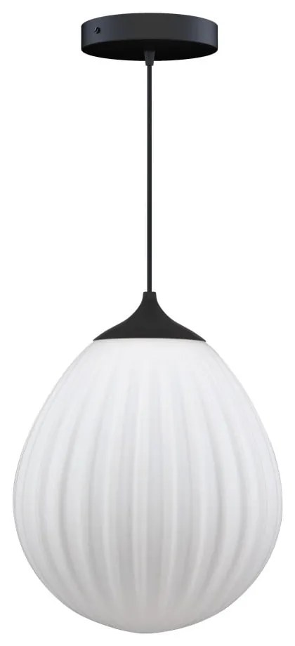 Fekete-fehér lámpabúra ø 27 cm Around the World Medium – UMAGE