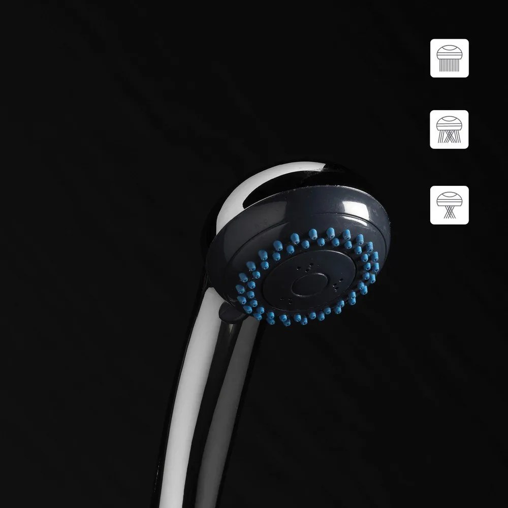 Zuhanyfej csővel ø 7 cm Hydro – douceur d'intérieur