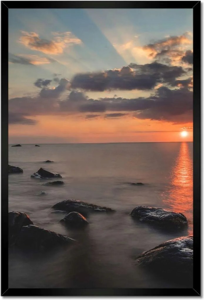 Poszterek keretben 40x60 Napfelkelte