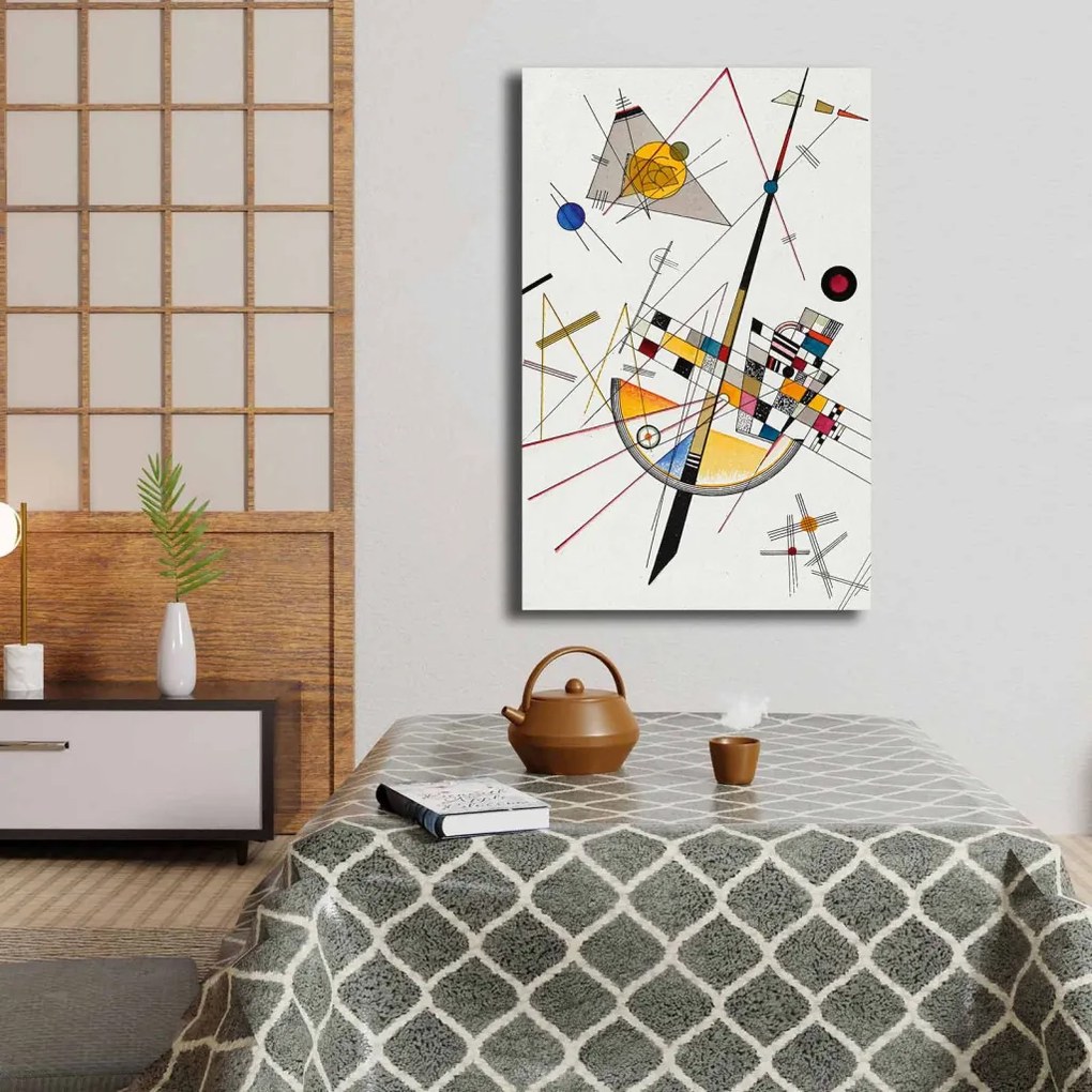 4570KANDINSKY034 Kandinsky vászonkép, 45 x 70 cm