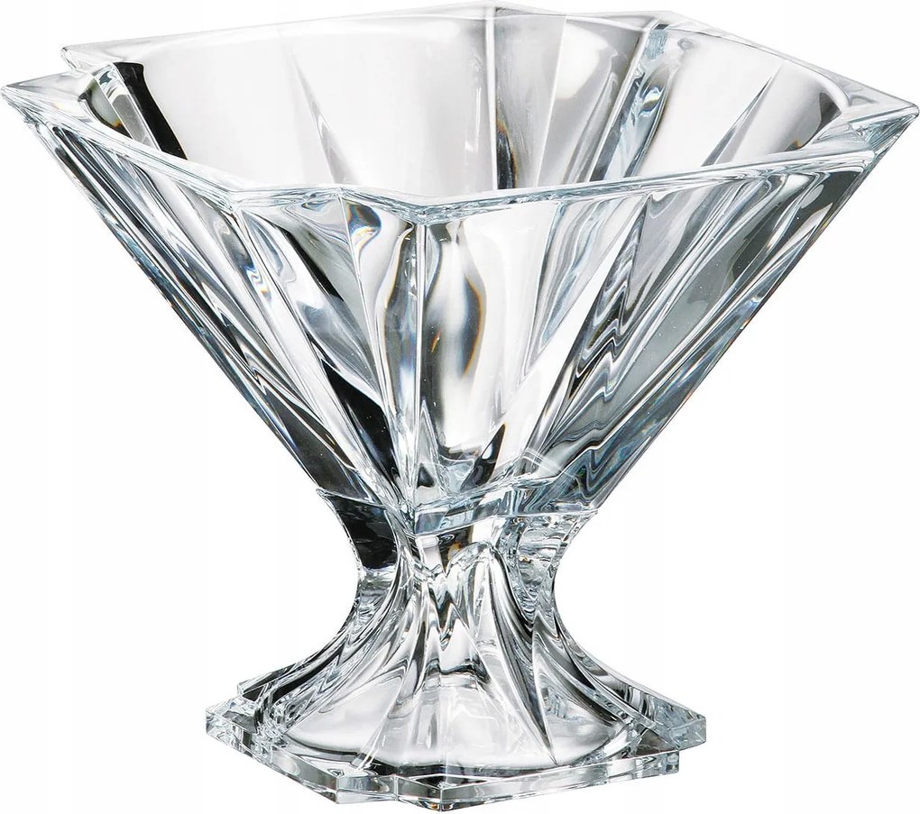 Bohemia Metropolitan Üveg Saláta tálaló Snackekhez 30,5 cm