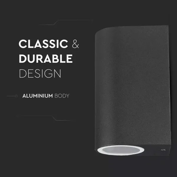 Kültéri fali lámpa 2xGU10/20W/230V IP44