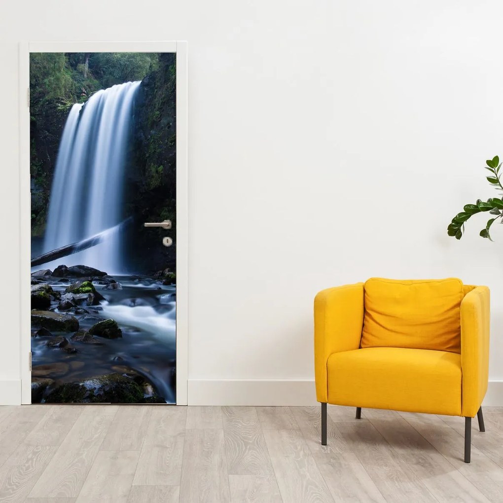 Fotótapéta ajtóra - Vízesés (95x205cm)