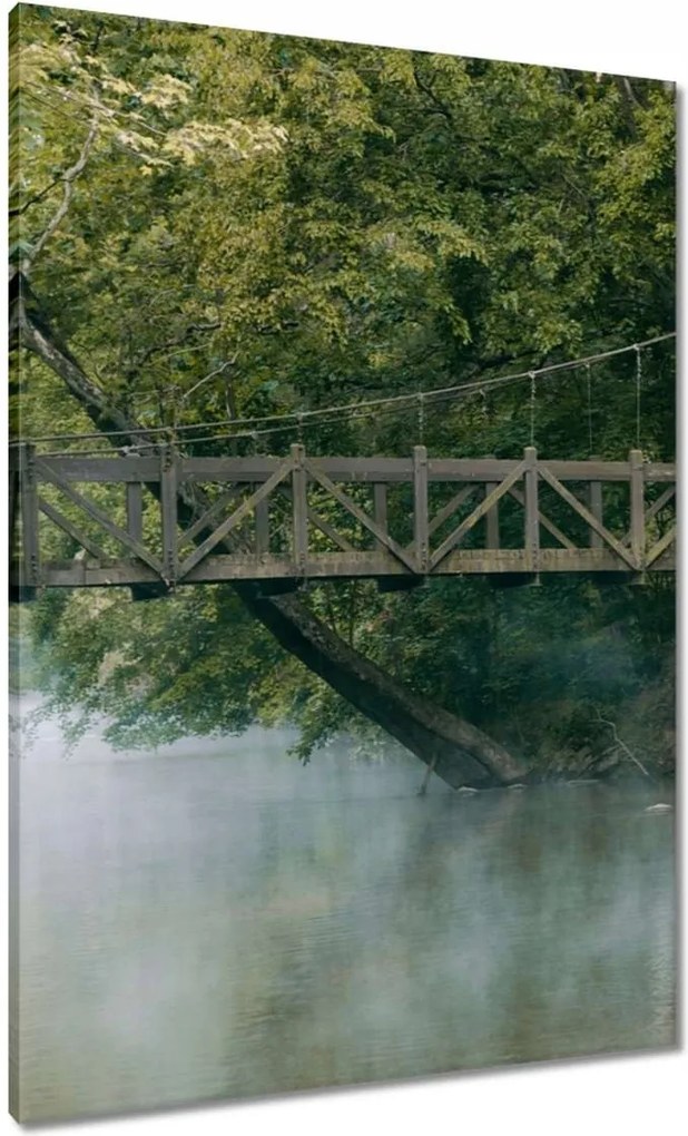 Festmények 70x100 Híd Építészet Tájkép