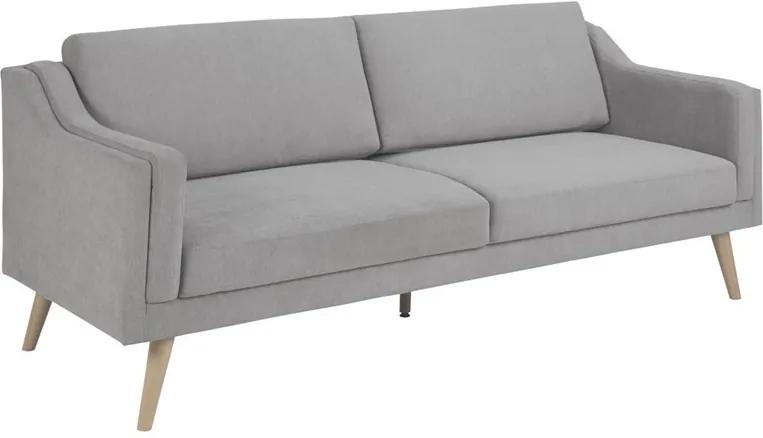 Luxus kanapé Nori sötétszürke 206 cm