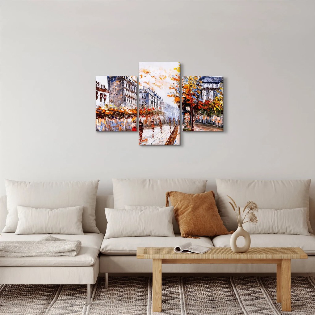 Kép - Városi élet (90x60 cm)