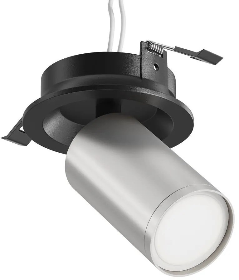 Maytoni C048CL-U-1BS - Beépíthető spotlámpa FOCUS 1xGU10/10W/230V króm