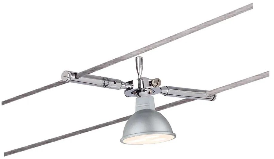 Paulmann 94147 - 1xGU5,3/10W TOGO 12V spotlámpa matt króm