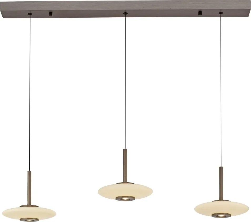 Paul Neuhaus modern függeszték pure vitrum barna ezüst pln2083-34