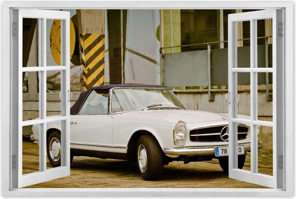 Poszterek 120x80 Mercedes kabrió