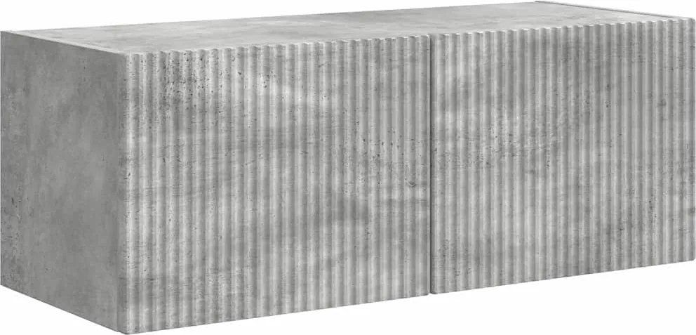 vidaXL TV Fali Szekrény Beton 60 x 31 x 29.5 cm Faanyag