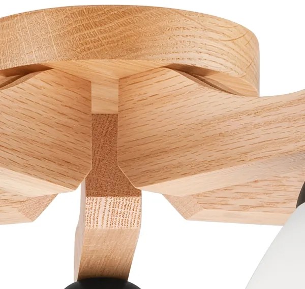 Csillár ADRIANO 5xE27/60W/230V tölgy