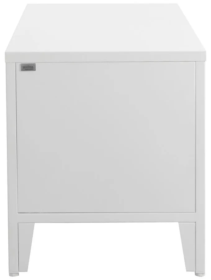 Fehér fém ülőkés cipőtartó Salino – Støraa