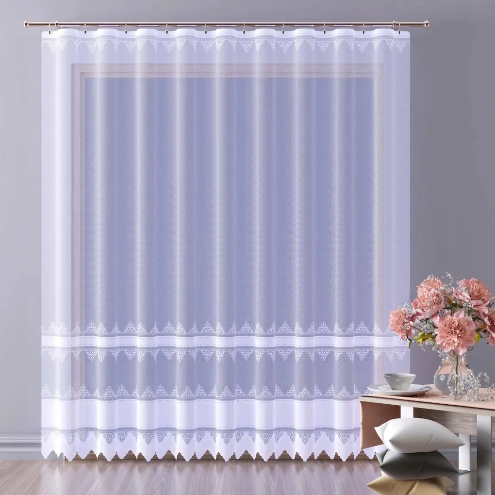 Mg Függöny 618/479 Fehér 200x160cm készre varrva Bt M