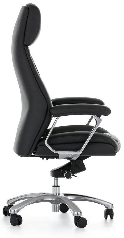 Virgo irodai fotel, fekete