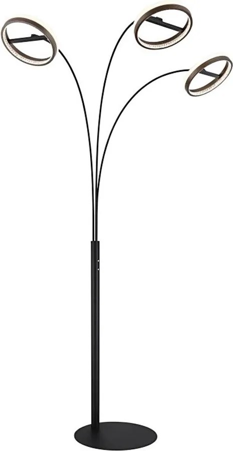 Globo 67179S1 - LED dimmelhető érintős állólámpa DELLA 48W/230V 3000/4000/6000K