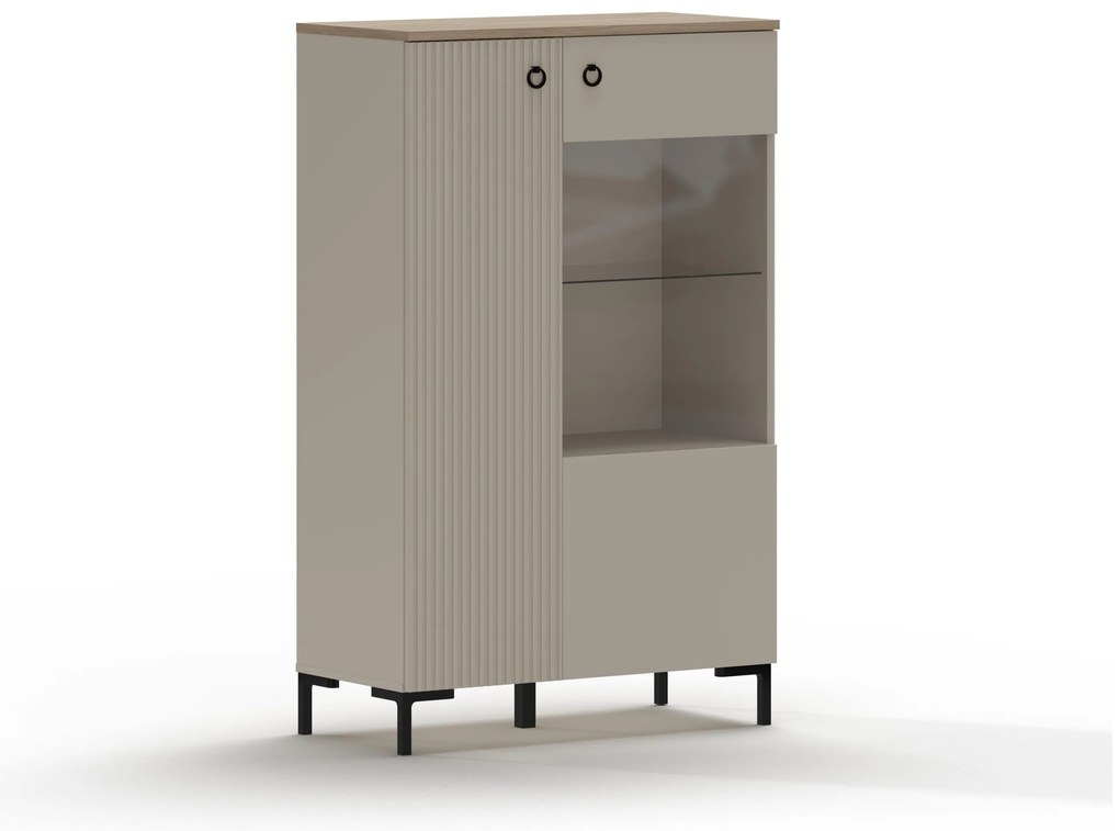 Vitrin Demandaron 2 (taupe + silverjack tölgy) . 1116816