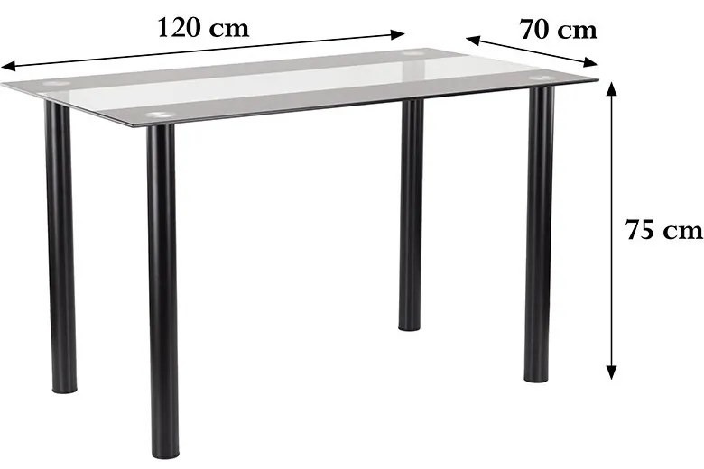 Darina 4+1 étkező garnitúra barna
