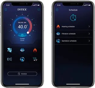 Intex PureSpa JET&BUBBLE DELUXE Smart 28462 - 6 személyes