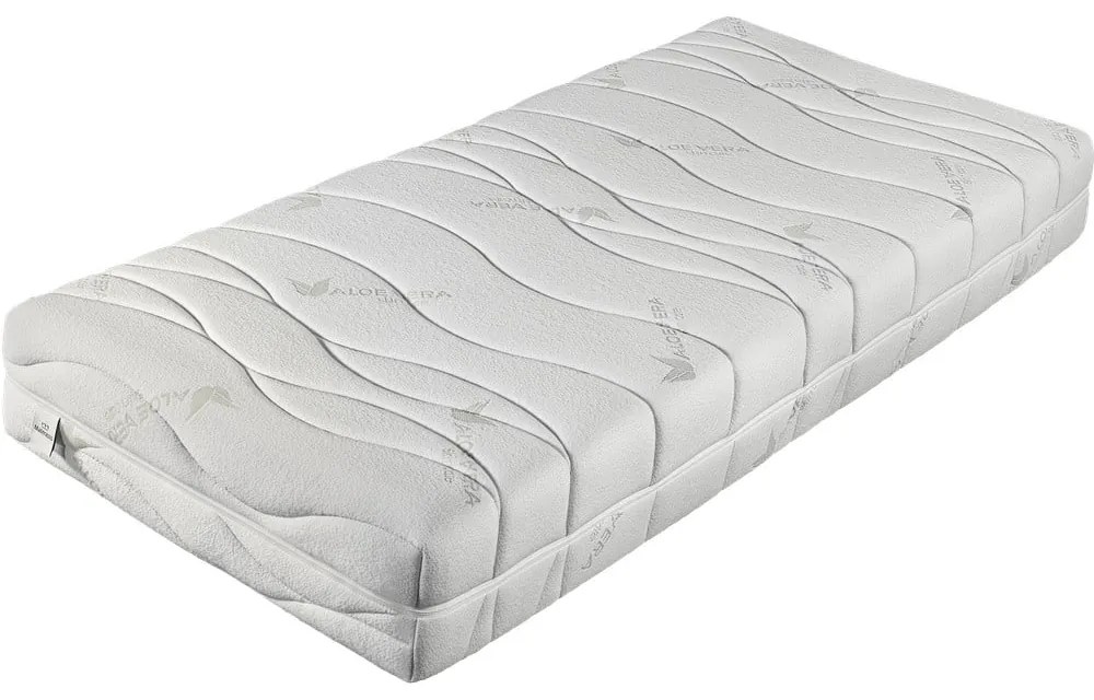 Kemény-extra kemény kétoldalas-hőszabályozó hab matrac 90x200 cm Polargel Superior – Materasso