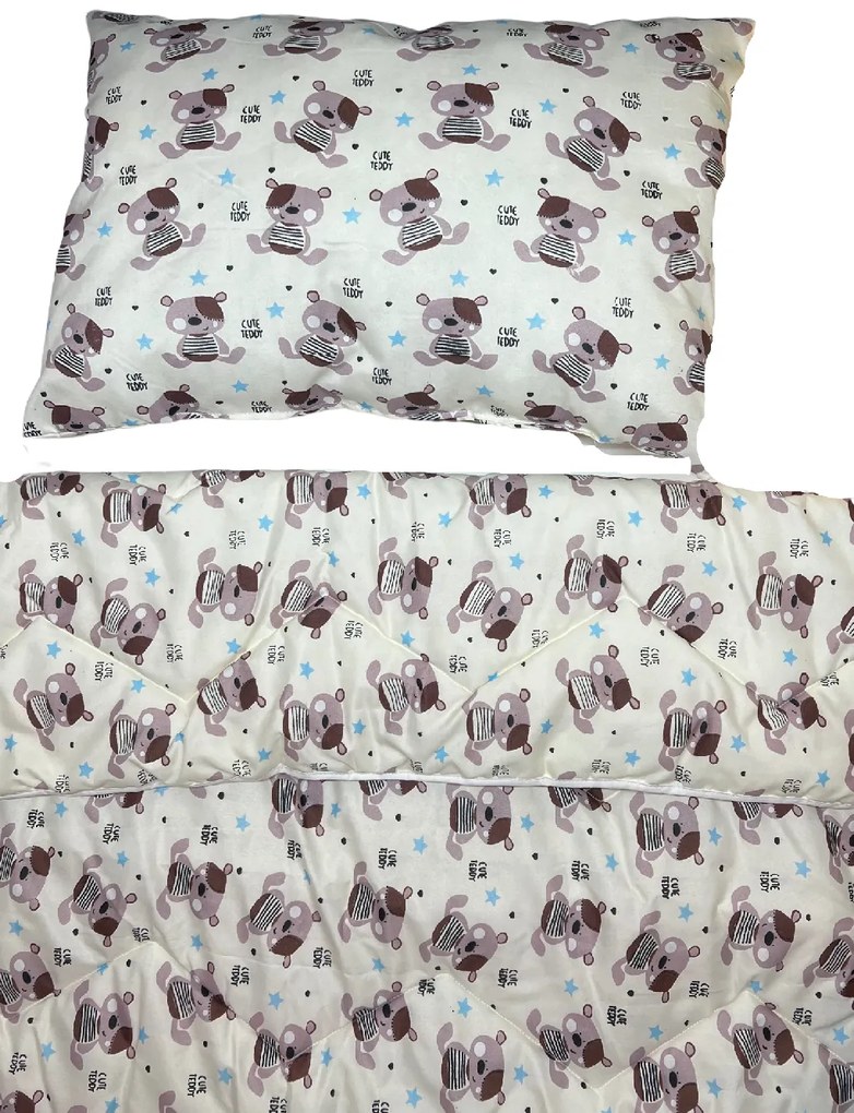 Gyermek antiallergén szett DeLuxe 90x135 cm - Tedy Cute Méret paplan - párna: 90x135 cm