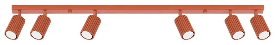 Téglavörös spotlámpa 6,5x117 cm Gleam – Sollux