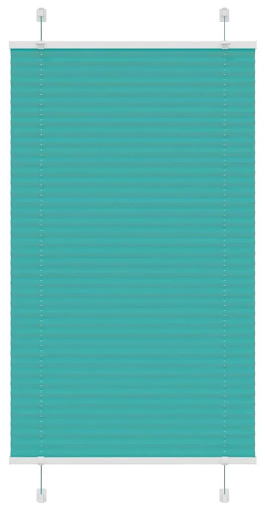 pliszírozott redőny Benzinzöld 70x100 cm szövetszélesség