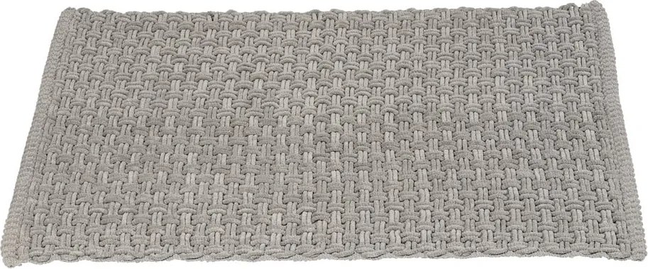 Szürke textil fürdőszobai kilépő 50x80 cm Ecoli – Wenko
