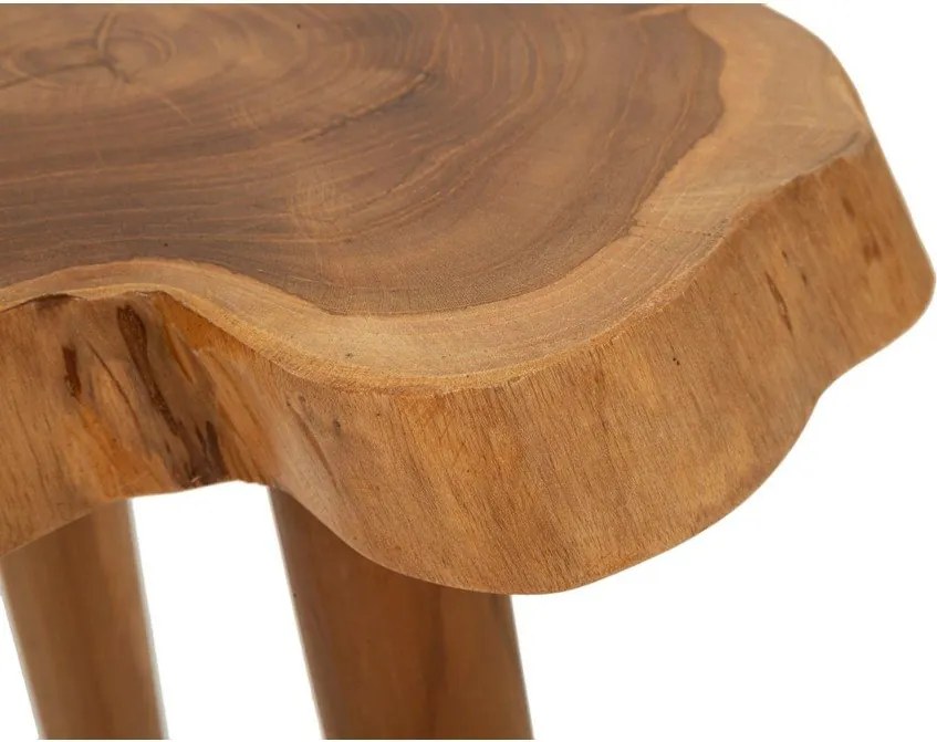 Natúr színű teakfa ülőke Budut – Mauro Ferretti