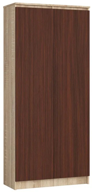 Polcos szekrény Rainer II (szonoma tölgy + wenge). 1069821