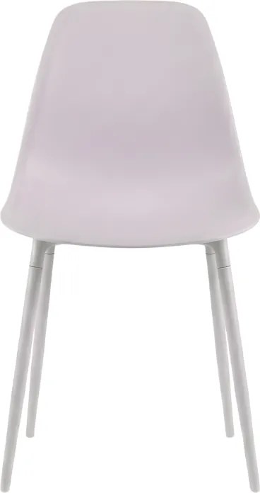 Étkezőszék OSAKA műanyag, rózsaszürke