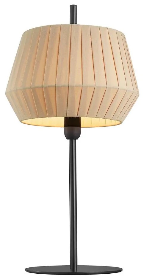 Nordlux Nordlux - Asztali lámpa DICTE 1xE14/40W/230V bézs/fekete NX0351