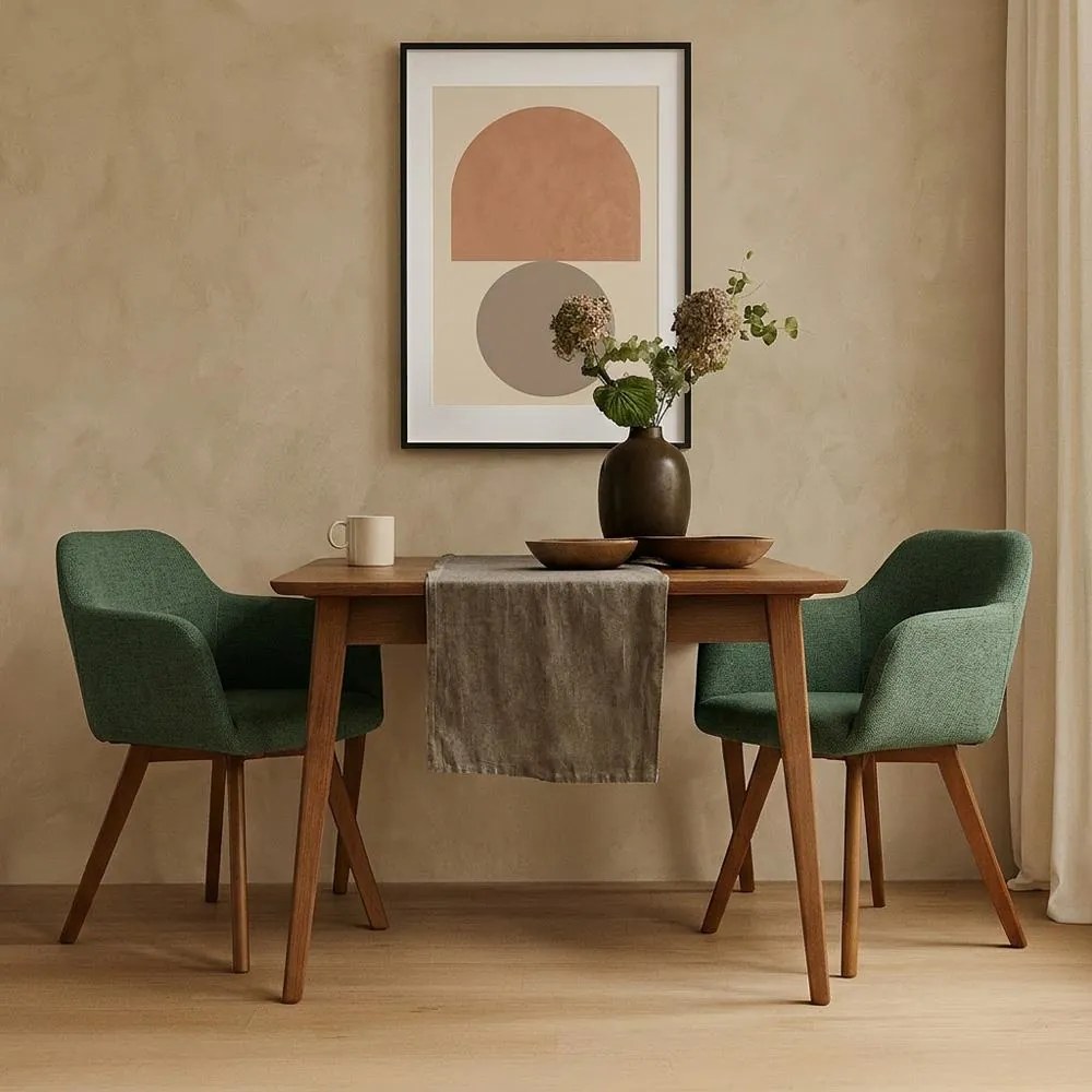 AVENBERG NORD 2db Étkezőszék - szett, zöld