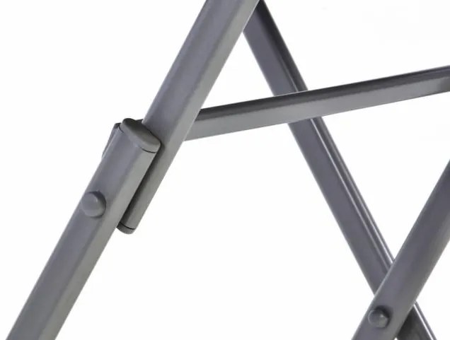 GARTHEN Kerti erkély szék és asztal készlet fekete