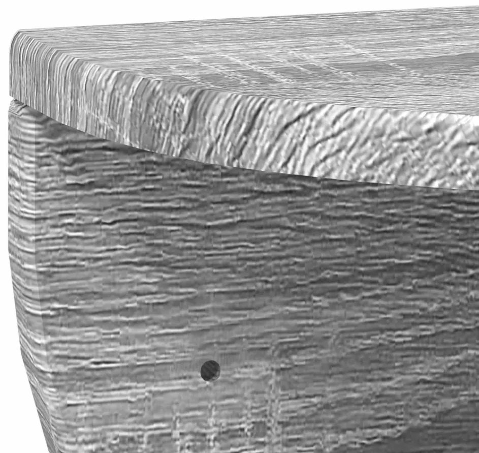 Falpolc 2 pcs Szürke Sonoma 38 x 19 x 19 cm Faanyag