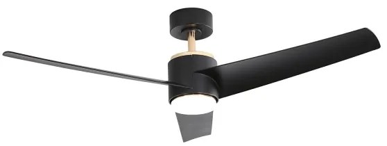 Immax NEO 07280L -LED Mennyezeti ventilátor BEAUTY 18W/230V fekete Wi-Fi Tuya + távirányító