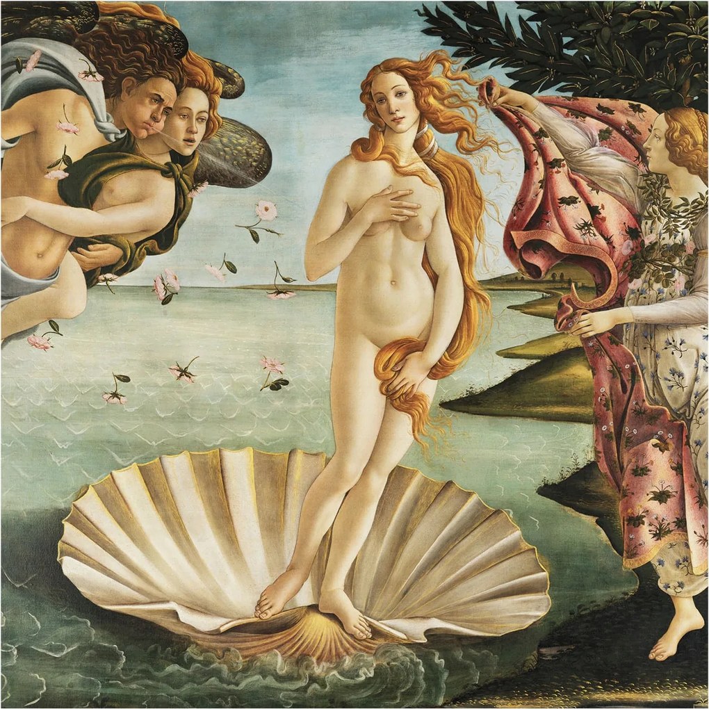 Fotótapéta Flizelin Dekoratív Hálószoba Vénusz születése 250x250