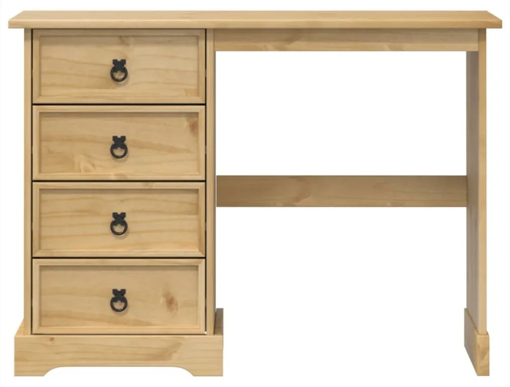Corona tömör fenyőfa fésülködőasztal 104 x 47 x 75 cm