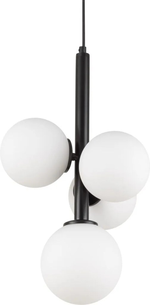 Sigma lighting modern függeszték perla fehér fekete sig33487