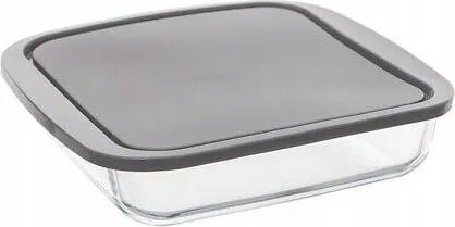 KeepEat négyszögletes tárolódoboz fedéllel