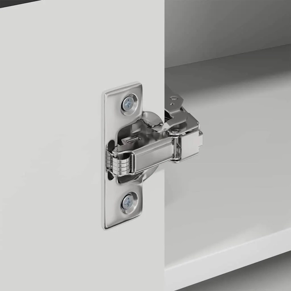 Fali konyhaszekrény polcokkal Fekete 57 x 57 x 40 cm Faanyag