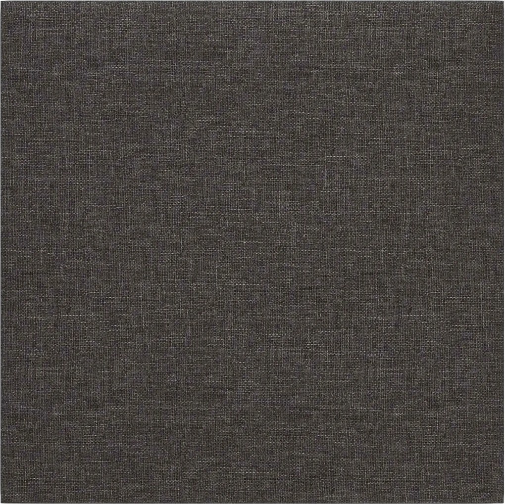 vidaXL Fali Fejtámla 12 pcs Sötétszürke 30 x 30 cm szövet