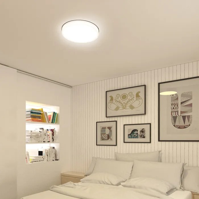 RENDL COIMBRA süllyesztett lámpa fekete 230V LED 24W 3000K