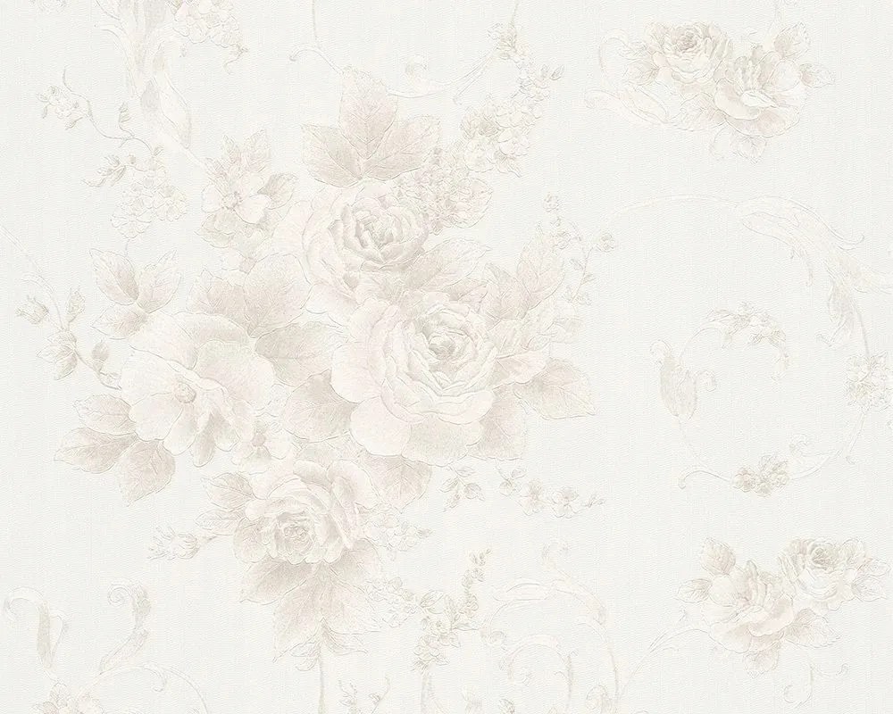 Romantica virágmintás fali tapéta 30647-2 As Creation