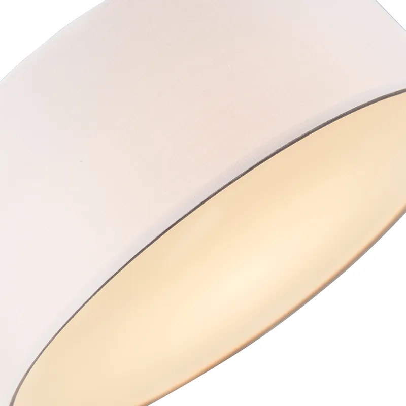 Mennyezeti lámpa rózsaszín 40 cm LED-del - Drum LED