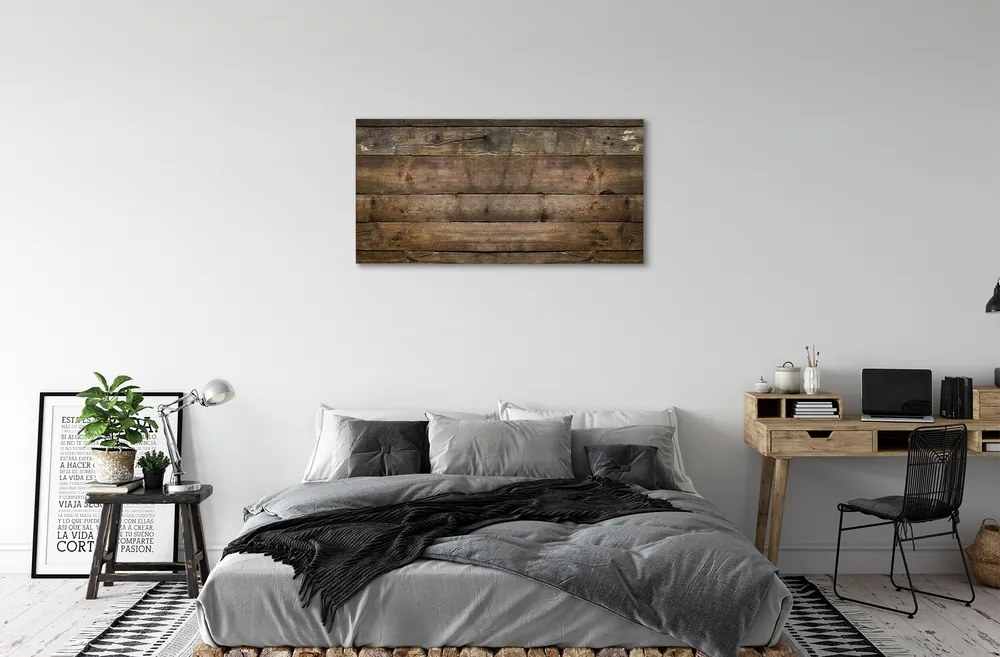 Canvas képek Fa deszka fal 125x50 cm